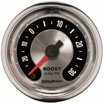 American Muscle 2-1/16" Vacuum/Boost Gauge - 15 psi