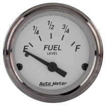 American Platinum 2-1/16" Fuel Gauge - 0-30 Ohm