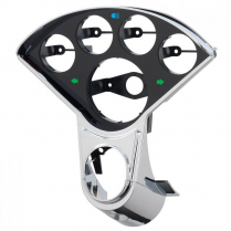 1955-56 Chevy Pass Direct Fit Gauge Mt - 3-3/8" & 2-1/16