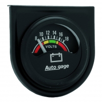 Autometer 1-1/2" Voltmeter - 8-18 Volt