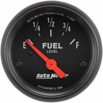 Z-Series Electric Fuel Level Gauge 2-1/16" 0 to 30 Ohm