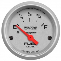 Ultra-Lite 2-1/16" Fuel Gauge - 0-30 Ohm