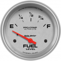Ultra-Light 2-5/8" Fuel Gauge - 0-90 Ohm