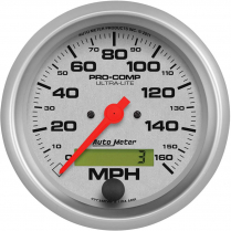 Ultra-Light 3-3/8" Electric Speedo - 160 mph