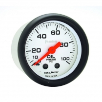 Phantom 2-1/16" Mechanical Oil Pressure Gauge- 0-100psi