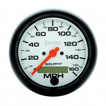 Phantom 3-3/8" Electric Speedometer - 160 mph