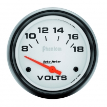 Phantom 2-5/8" Voltmeter Gauge - 8-18 volt