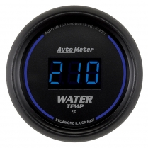 Cobalt Digital 2-1/16" Water Temp Gauge, Blue - 0-340 degree