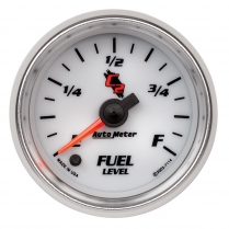 C2 Series 2-1/16" Fuel Gauge, Programmable - 0-280 Ohm