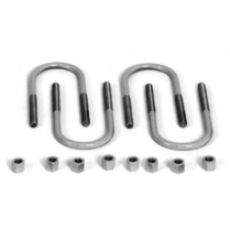 1935-48 Ford & Chevy Dual Leaf Rear Spring U-Bolt Kit