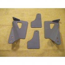 1935-38 Ford & 39 Std Car Radiator Mounts w/IFS X-Member