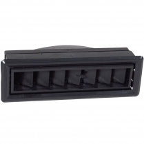 Rectangular A/C Vent In-Dash Black - 1-9/16" x 4-3/4"