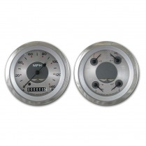 All American 2 Gauge Kit 3-3/8" Speedo/Quad - SRC