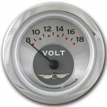 All American 2-1/8" 8-18 Volt Gauge - SRC