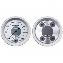 All American 2 Gauge Kit 4-5/8" Speed Tach & Quad - SRC