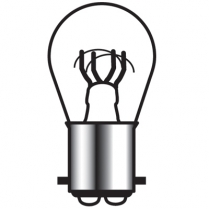 Bright Bulb Dual Filament Straight Pin - 50/14 CP