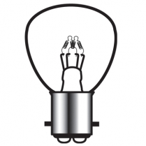 1928-34 Ford Bright Bulb Headlight Straight Pin - 125/75 CP