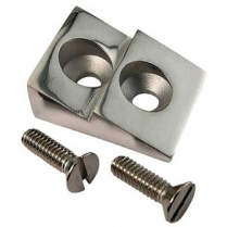 1932 Ford 3-Window Coupe Stainless Steel Door Striker Plate