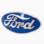 1932 Ford Pass Car & 32-35 Pickup Blue Radiator Shell Emblem