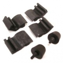 1953-56 Ford Pickup Truck Rubber Hood Bumper Kit