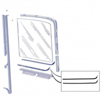 1953-55 Ford Pickup Truck Anti Door Rattler Kit