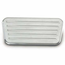 1955-57 Chevy Pass Auto Brake Pad - Ball Milled Aluminum