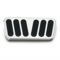 1955-57 Chevy Pass Auto Power Brake Pad - Aluminum & Rubber