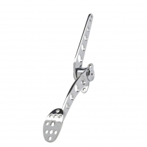 Lokar Lakester Steel Throttle Pedal Assembly - Chrome