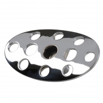 Lokar Lakester Automatic Brake Pedal Pad - Chrome