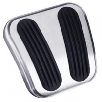 1968 Nova Curved E-Brake Pad - Aluminum & Rubber