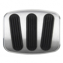 1973-77 Bronco Auto Non Power Brake Pad - Alum & Rubber