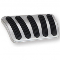 1960-66 Chevy/GMC P/U Curved Auto Brake Pad - Alum/Rubber