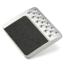 Goolsby Edition Edge Auto Brake Pad w/Grip Tape - Aluminum