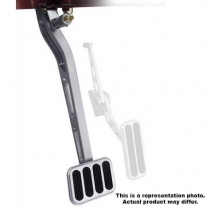 1967-72 Chevy/GMC P/U Auto Brake Pedal Arm - Alum & Rubber