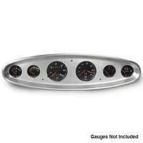 6-Gauge Dash Insert for Dolphin Gauges - Polished