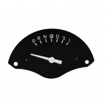 1955-56 BelEra Black Gear Selector Gauge with Overdrive