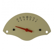 1955-56 BelEra Tan Gear Selector Gauge with Overdrive