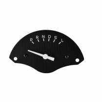 1955-56 BelEra Black Gear Selector Gauge with Overdrive