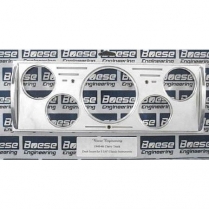 1940-46 Chevy P/U Classic Dolphin 5 Gauge 3-3/8" Dash Insert