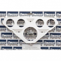 1955-59 Chevy P/U Classic Dolphin 5 Gauge 3-3/8" Dash Insert