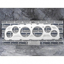 1960-63 Chevy P/U Auto Meter 6 Gauge 3-1/8" Dash Insert