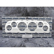 1960-63 Chevy P/U Classic 6 Gauge 3-3/8" Dash Insert