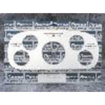 1935-37 Ford P/U Auto Meter 5 Gauge 3-1/8" Dash Insert