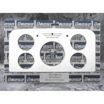 1938-39 Ford P/U Auto Meter 5 Gauge 3-1/8" Dash Insert