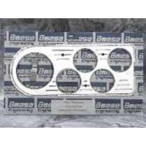 1948-50 Ford P/U Auto Meter 5 Gauge 3-1/8" Dash Insert