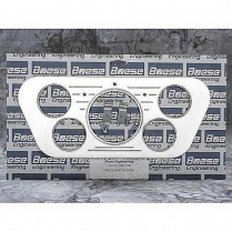 1953-55 Ford P/U Classic Dolphin 5 Ga 3-3/8" Dash Insert