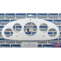 1934 Chevy Master 5 Gauge 3-1/8" Auto Meter Dash Insert