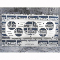 1937-38 Chevy Dash Insert for Stewart Warner - 3-3/8"