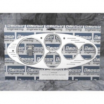 1932 Ford Classic & Dolphin 3-3/8" & 2-1/16" Dash Insert