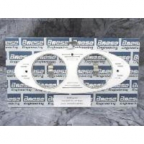 1932 Ford 2 Gauge Dash Insert for All 3-3/8" Quad Gauges